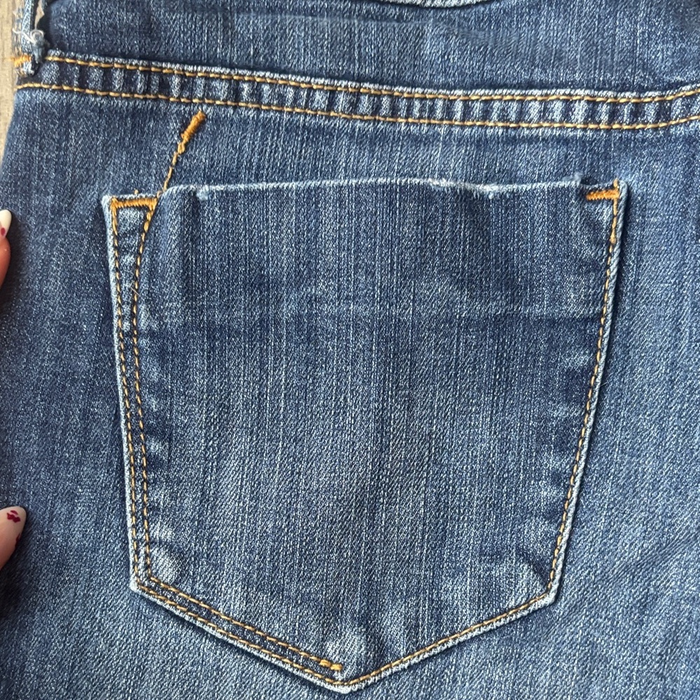 Mossimo Supply Co. Dark Blue Jean Shorts